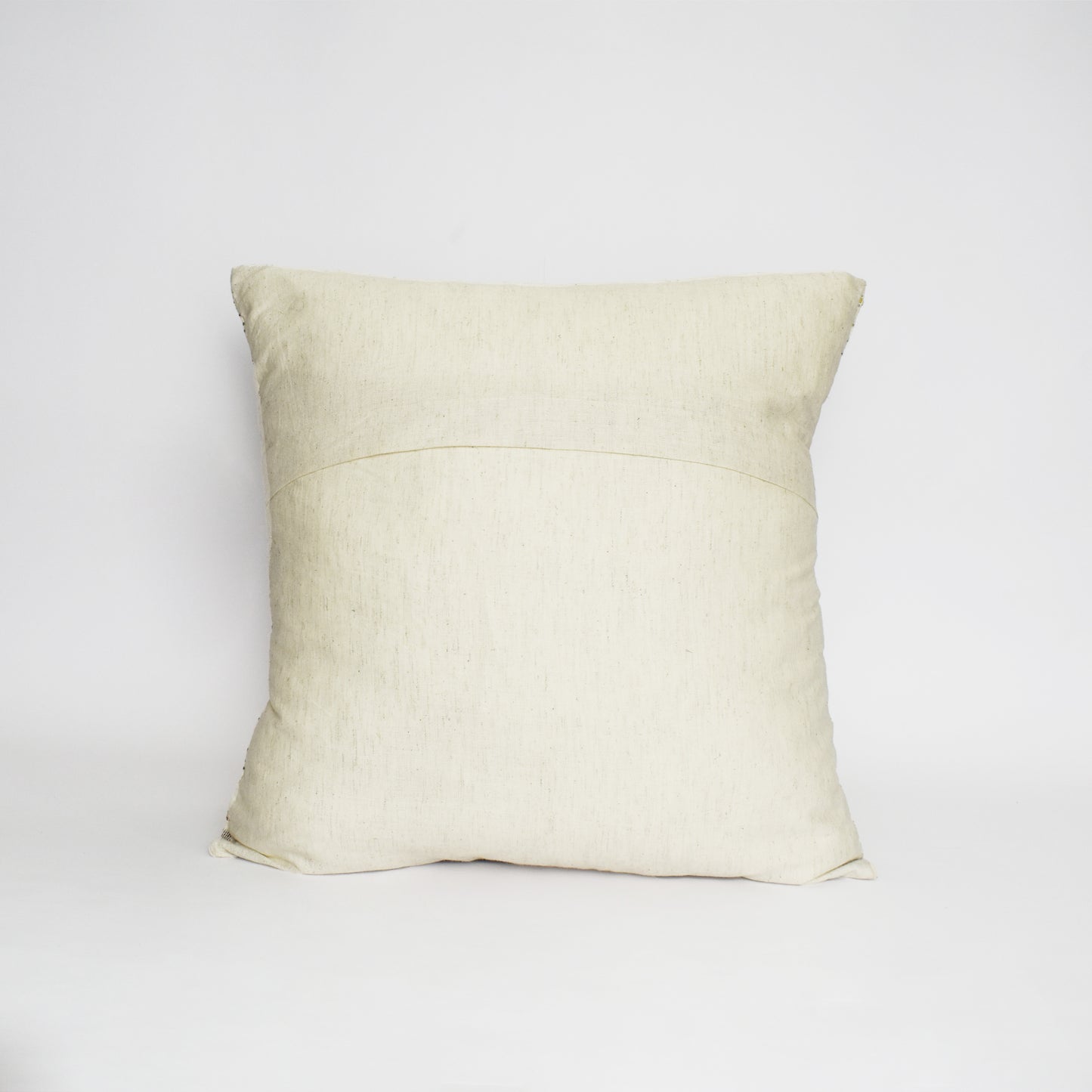 Striped Flow - Handwoven Kala Cotton Cushion cover