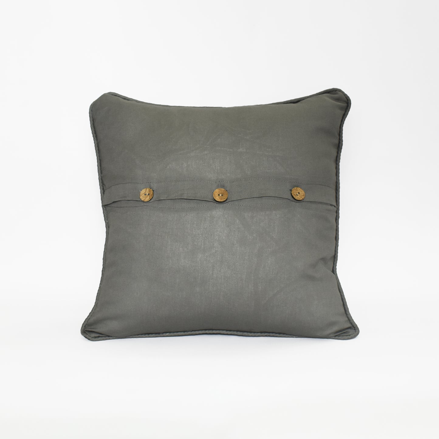 Jugnu: Bandhani with Mirrors Cushion Cover